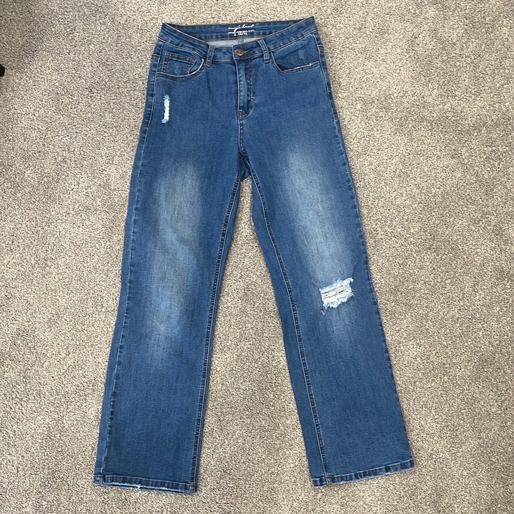 Evy’s Tree Distressed Jeans Size Small 2/4